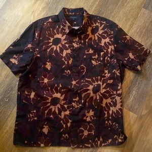 Ted Baker tie dye button down men’s shirt- size XL (marked size 6)